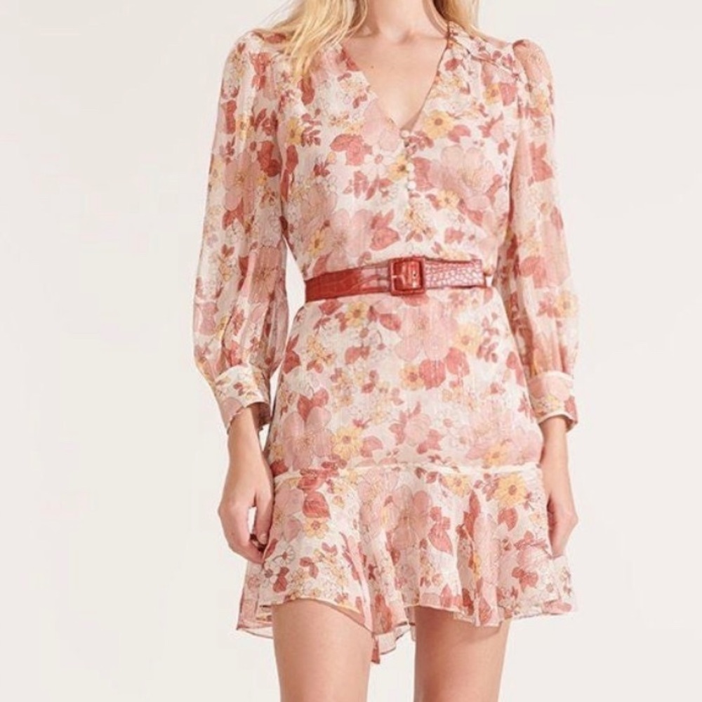 Veronica Beard Floral Cybil Dress 4